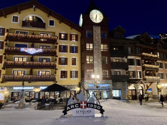 Appartement Arc 1950 M, Ski Au Pied, Piscine Exterieure Chauffee, Remontees Mecaniques A 100M, Sauna Et Salle De Sports Les Arcs  Zewnętrze zdjęcie